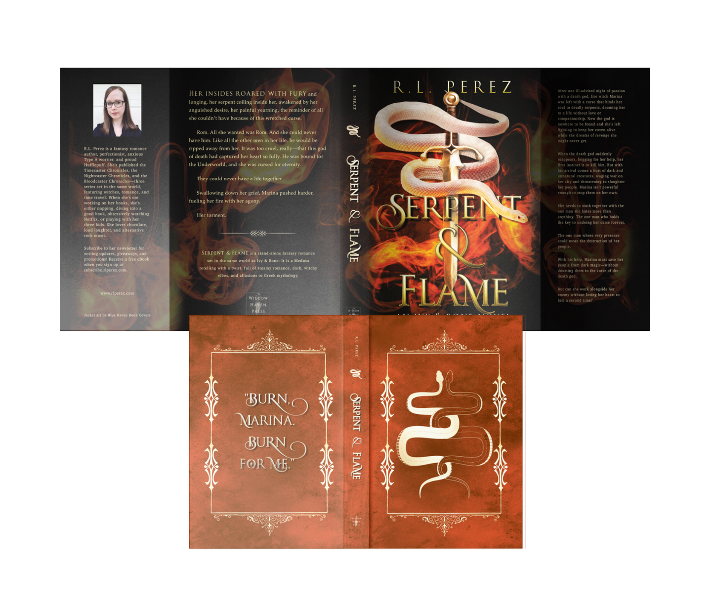 Serpent & Flame Signed Hardcover